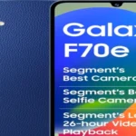 Samsung Galaxy F70e 5G: सैमसंग गैलेक्सी F70e 5G: बजट सेगमेंट में क्रांति लाने वाला नया स्मार्टफोन
